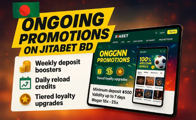 Ongoing Promotions on Jitabet BD