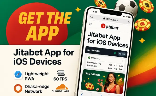 Jitabet App for iOS Devices